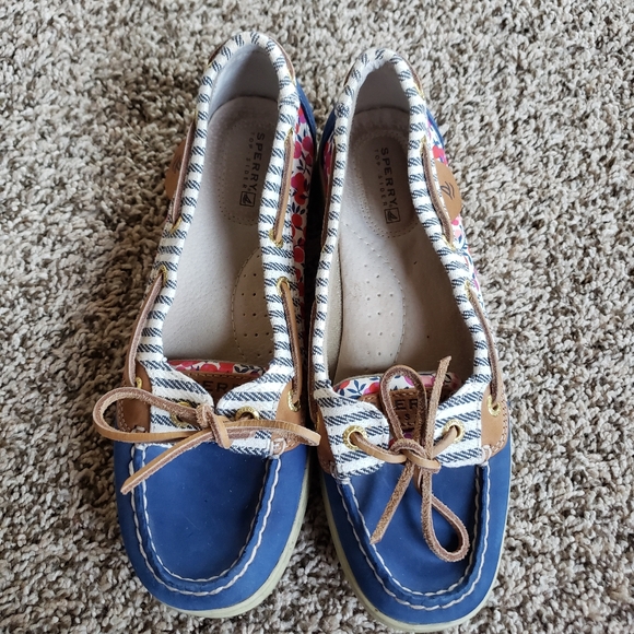 Floral Sperry Slide Ons - Picture 2 of 6